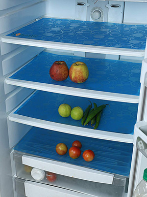HOMESTIC Fridge Mat(Width: 48 cm, Blue)