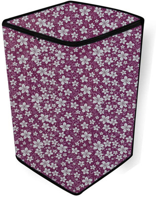 KVER KINGMATTERS Top Loading Washing Machine  Cover(Width: 54 cm, Pink, White)