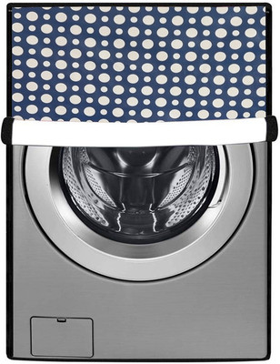 SAVEIT Front Loading Washing Machine  Cover(Width: 92 cm, Blue, White)