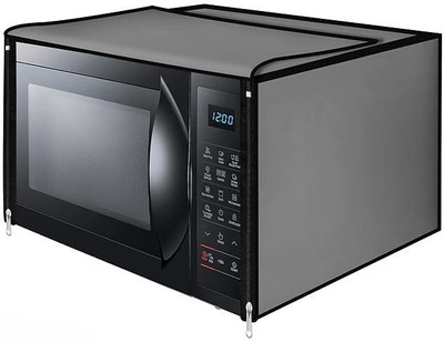 Tirth Enterprise Microwave Oven  Cover(Width: 10 cm, Grey)