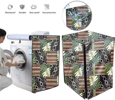 Decorly Furnishings Front Loading Washing Machine  Cover(Width: 61 cm, MALTICOLOUR)