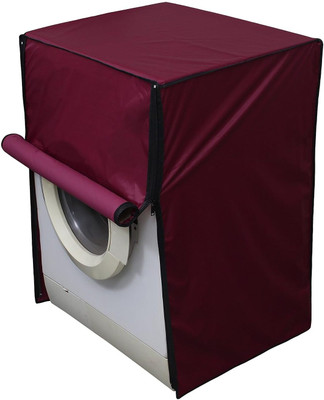 Jainco Decor Front Loading Washing Machine  Cover(Width: 61 cm, Maroon)