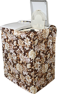 KUBER INDUSTRIES Top Loading Washing Machine  Cover(Width: 84 cm, Brown)