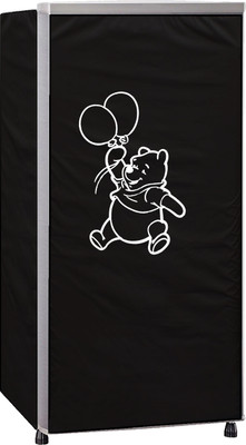 RG MART Refrigerator  Cover(Width: 56 cm, BLACK)