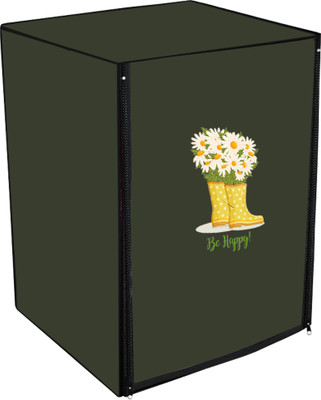 Adira Front Loading Washing Machine  Cover(Width: 61 cm, Green)