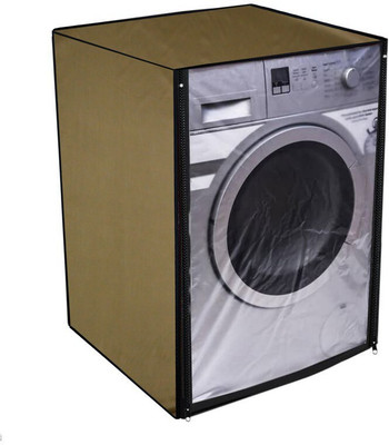 Nitasha Front Loading Washing Machine  Cover(Width: 68 cm, Gold)