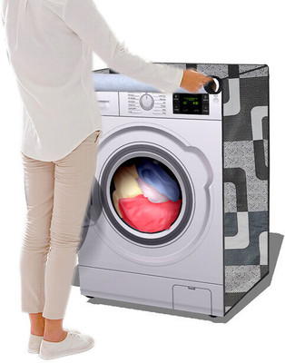 Decorly Furnishings Front Loading Washing Machine  Cover(Width: 62 cm, MALTICOLOUR)
