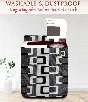 Comfort House Semi-Automatic Washing Machine  Cover(Width: 83 cm, Black)