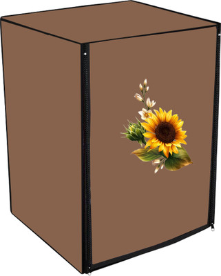 Adira Front Loading Washing Machine  Cover(Width: 63 cm, Beige)