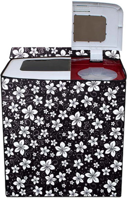 Visu trader Semi-Automatic Washing Machine  Cover(Width: 84 cm, blcak)