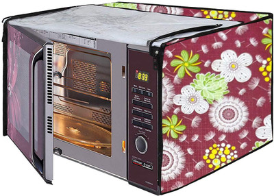 Crosia Craft Microwave Oven  Cover(Width: 87 cm, Blue)