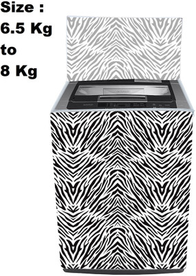 HomeStore-YEP Top Loading Washing Machine  Cover(Width: 56.1 cm, ZebraPrint)