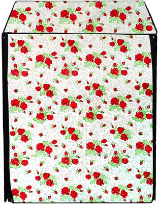 AAVYA UNIQUE FASHION Front Loading Washing Machine  Cover(Width: 61 cm, Red, Green)