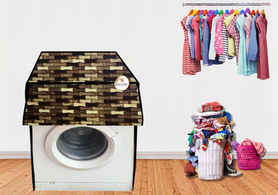 GURU-ISHMA Front Loading Washing Machine  Cover(Width: 53.34 cm, brown)