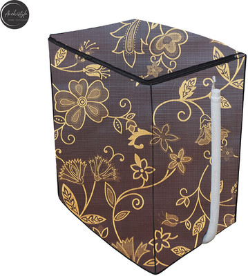 Archistylo Semi-Automatic Washing Machine  Cover(Width: 83 cm, Yellowish, Wenge)