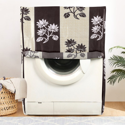 Wishland Front Loading Washing Machine  Cover(Width: 58.42 cm, Brown)