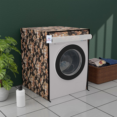 Heart Home Front Loading Washing Machine  Cover(Width: 60 cm, Grey)