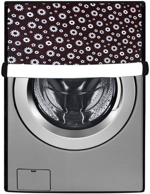KVER KINGMATTERS Front Loading Washing Machine  Cover(Width: 69 cm, Brown, White)