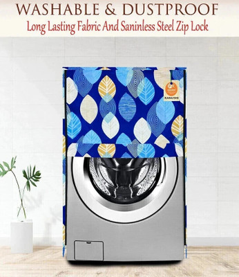 Kanushi Industries Front Loading Washing Machine  Cover(Width: 58 cm, Blue)