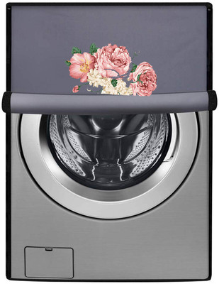 MMGRN Front Loading Washing Machine  Cover(Width: 54.8 cm, Grey)