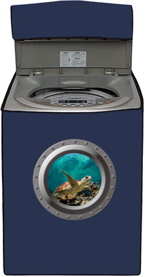 SIMSSOLUTIONS Top Loading Washing Machine  Cover(Width: 67.6999999999999 cm, Blue)