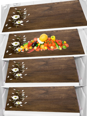 REVEXO Fridge Mat(Width: 32 cm, Blue, Green)