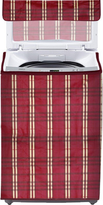 E-Retailer Top Loading Washing Machine  Cover(Width: 58 cm, Red)