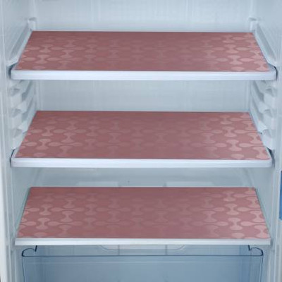 Jainco Decor Fridge Mat(Width: 45 cm, Peach)