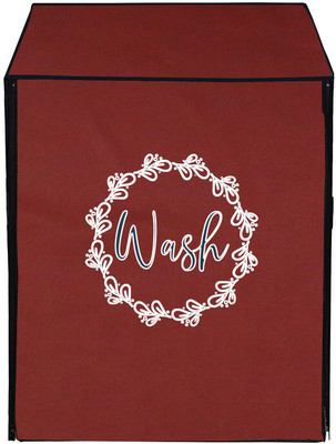 Archistylo Front Loading Washing Machine  Cover(Width: 69 cm, Maroon)