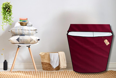 GURU ISHMA Semi-Automatic Washing Machine  Cover(Width: 82.55 cm, Maroon)