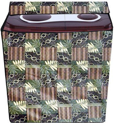 AAVYA UNIQUE FASHION Semi-Automatic Washing Machine  Cover(Width: 80 cm, Multicolor)