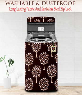 Comfort House Top Loading Washing Machine  Cover(Width: 55 cm, brown)