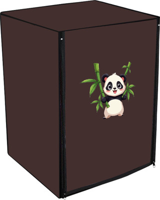 Adira Front Loading Washing Machine  Cover(Width: 64 cm, Brown)