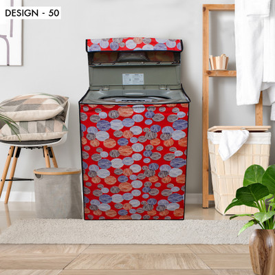 Glassiano Top Loading Washing Machine  Cover(Width: 53.3 cm, ( 5 kg, 5.2 Kg, 5.5 Kg ))