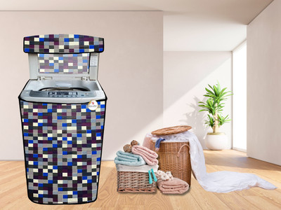 GURU ISHMA Top Loading Washing Machine  Cover(Width: 58.42 cm, purple)