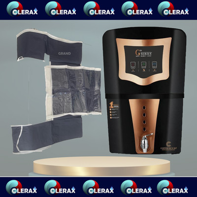CLERAX Water Purifier  Cover(Width: 10 cm, Blue)