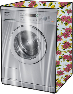 KVAR Front Loading Washing Machine  Cover(Width: 72 cm, Green, Brown)