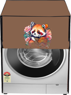 Delideal Front Loading Washing Machine  Cover(Width: 55 cm, Beige)
