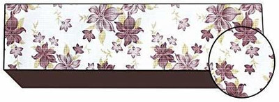 Aadvay and Advika Air Conditioner  Cover(Width: 111.76 cm, Black, White)