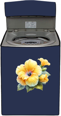 SO HOMEFURNISHING Top Loading Washing Machine  Cover(Width: 66.8 cm, Blue)