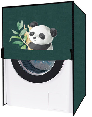 Delideal Front Loading Washing Machine  Cover(Width: 58 cm, Green)
