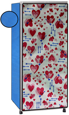 RG MART Refrigerator  Cover(Width: 61.02 cm, red)