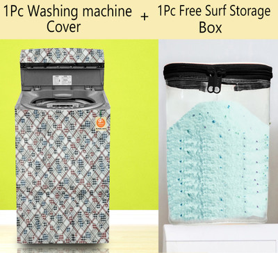 Kanushi Industries Top Loading Washing Machine  Cover(Width: 55 cm, Grey)