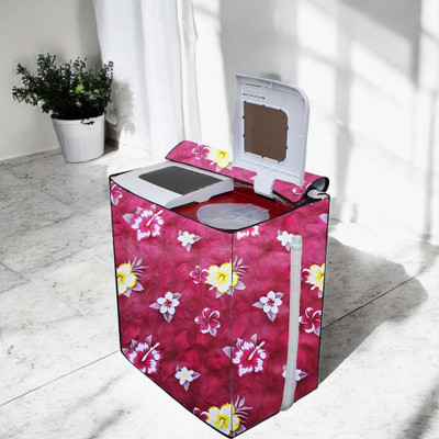 shrinitya Semi-Automatic Washing Machine  Cover(Width: 83 cm, Multicolor)