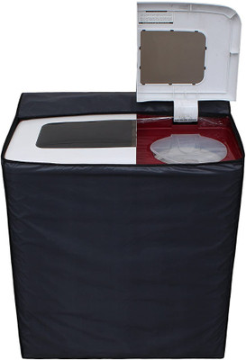 Vocal Store Semi-Automatic Washing Machine  Cover(Width: 59 cm, Grey)