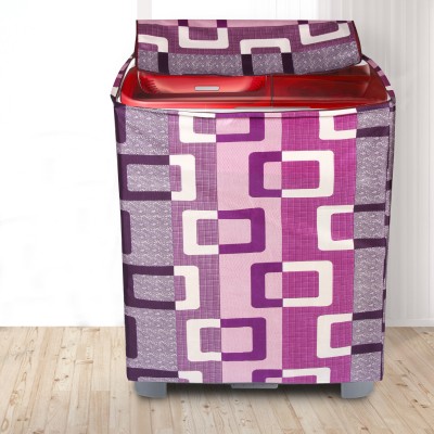 CASA FURNISHING Semi-Automatic Washing Machine  Cover(Width: 84 cm, PURPLE)