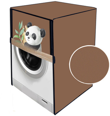 JM Homefurnishings Front Loading Washing Machine  Cover(Width: 55 cm, Beige)
