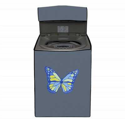 Delideal Top Loading Washing Machine  Cover(Width: 62 cm, Grey)