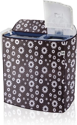 NOVALIX Semi-Automatic Washing Machine  Cover(Width: 82 cm, Black)