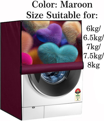 Declooms Front Loading Washing Machine  Cover(Width: 61 cm, Multicolor)